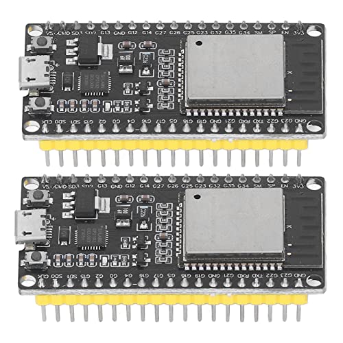 Fyearfly ESP32 Entwicklungsplatine 2 in 1 Dual Core 2,4 GHz 38PIN Entwicklungsplatinenmodul (2 Stück) von Fyearfly