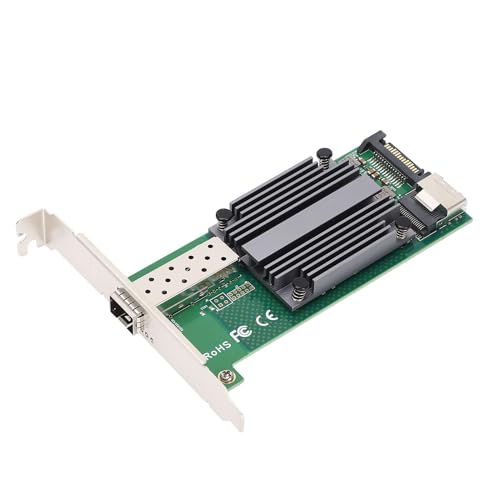 Fyearfly NIC Netzwerkkarte M.2 to 10Gb B+M Key 82599‑1 SFP+ Ethernet LAN Adapter mit 82599EN Controller für Industrielle Server Netzwerkkarte Fyearfly NIC Netzwerkkarte M.2 to 10Gb B+M Key 82599‑1 SFP+ Ethernet LAN Adapter mit 82599EN Controller für Industrielle Server Netzwerkkarte von Fyearfly