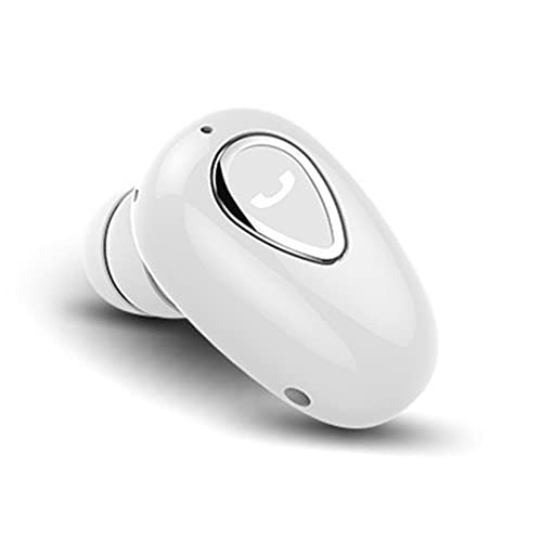 Fyearfly Yx01 Bluetooth-Headset, Kabellose In-Ear-Mini-Sportkopfhörer Unsichtbares Stereo-Einzel-Bt-Kopfhörer-Headset Mit Geräuschreduzierung Und Mikrofon (Weiß) von Fyearfly