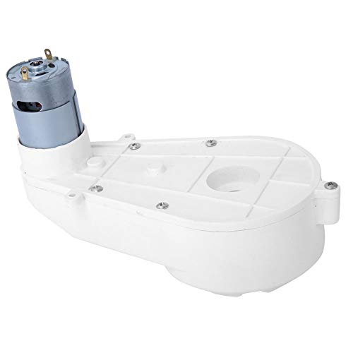 RS550 Weißer Motor, 12V Motorgetriebe, Geeignet für Ersatzteile für Kinder-Elektrofahrzeuge(12V550-18000 rpm) von Fyearfly