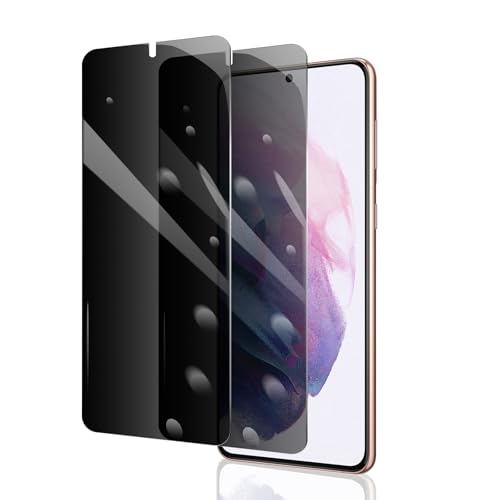 2 Stück Sichtschutz Schutzfolie für Samsung Galaxy S21+/S21 Plus, Anti-Spy Panzer Schutz Glas, Anti-Spionage Panzerfolie, Display Sichtschutzfolie aus gehärtetem Glas, Privacy Schutzglas 2 Stück Sichtschutz Schutzfolie für Samsung Galaxy S21+/S21 Plus, Anti-Spy Panzer Schutz Glas, Anti-Spionage Panzerfolie, Display Sichtschutzfolie aus gehärtetem Glas, Privacy Schutzglas von Fylnatc