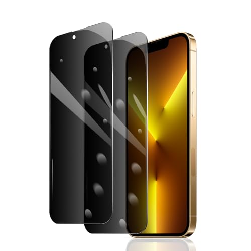 2 Stück Sichtschutz Schutzfolie für iPhone 13 Pro Max/14 Plus, Anti-Spy Panzer Schutz Glas, Anti-Spionage Panzerfolie, Display Sichtschutzfolie aus gehärtetem Glas, Privacy Schutzglas, 9H Härte 2 Stück Sichtschutz Schutzfolie für iPhone 13 Pro Max/14 Plus, Anti-Spy Panzer Schutz Glas, Anti-Spionage Panzerfolie, Display Sichtschutzfolie aus gehärtetem Glas, Privacy Schutzglas, 9H Härte von Fylnatc