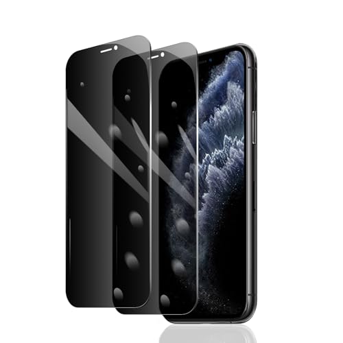 Fylnatc 2 Stück Sichtschutz Schutzfolie für iPhone 11 Pro Max/iPhone Xs Max, Anti-Spy Panzer Schutz Glas, Anti-Spionage Panzerfolie, Display Sichtschutzfolie aus gehärtetem Glas, Privacy Schutzglas Fylnatc 2 Stück Sichtschutz Schutzfolie für iPhone 11 Pro Max/iPhone Xs Max, Anti-Spy Panzer Schutz Glas, Anti-Spionage Panzerfolie, Display Sichtschutzfolie aus gehärtetem Glas, Privacy Schutzglas von Fylnatc