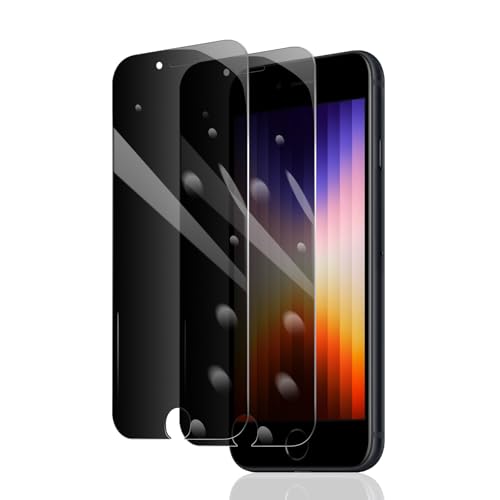 Fylnatc 2 Stück Sichtschutz Schutzfolie für iPhone 6/6S/7/8/SE3/SE2020/SE2022, Anti-Spy Panzer Schutz Glas, Anti-Spionage Panzerfolie, Display Sichtschutzfolie aus gehärtetem Glas, Privacy Schutzglas Fylnatc 2 Stück Sichtschutz Schutzfolie für iPhone 6/6S/7/8/SE3/SE2020/SE2022, Anti-Spy Panzer Schutz Glas, Anti-Spionage Panzerfolie, Display Sichtschutzfolie aus gehärtetem Glas, Privacy Schutzglas von Fylnatc