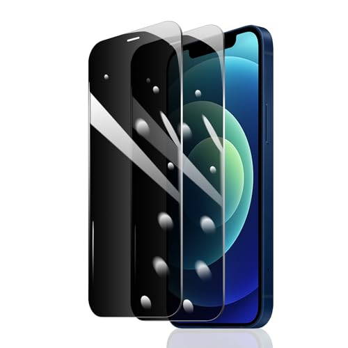 2 Stück Sichtschutz Schutzfolie für iPhone 12 Mini, Anti-Spy Panzer Schutz Glas, Anti-Spionage Panzerfolie, Display Sichtschutzfolie aus gehärtetem Glas, Privacy Schutzglas, Anti- Kratzer, 9H Härte 2 Stück Sichtschutz Schutzfolie für iPhone 12 Mini, Anti-Spy Panzer Schutz Glas, Anti-Spionage Panzerfolie, Display Sichtschutzfolie aus gehärtetem Glas, Privacy Schutzglas, Anti- Kratzer, 9H Härte von Fylnatc