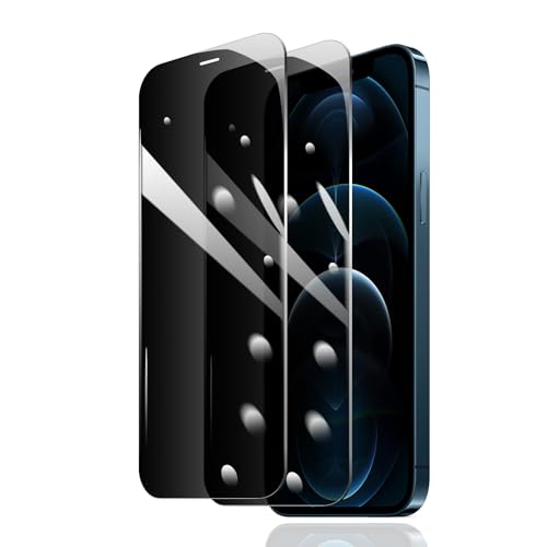 Fylnatc 2 Stück Sichtschutz Schutzfolie für iPhone 12 Pro Max, Anti-Spy Panzer Schutz Glas, Anti-Spionage Panzerfolie, Display Sichtschutzfolie aus gehärtetem Glas, Privacy Schutzglas, Anti- Kratzer Fylnatc 2 Stück Sichtschutz Schutzfolie für iPhone 12 Pro Max, Anti-Spy Panzer Schutz Glas, Anti-Spionage Panzerfolie, Display Sichtschutzfolie aus gehärtetem Glas, Privacy Schutzglas, Anti- Kratzer von Fylnatc