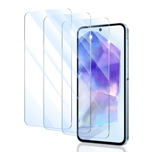 3 Stück Schutzfolie für Samsung Galaxy S24 FE/A56/A36/A55/A35, Panzer Schutz Glas Folie Displayschutz, gehärtete Glasfolie, Panzerfolie Schutzglas, 9H Härte Displayschutzfolie, HD Klar, Anti- Kratzer 3 Stück Schutzfolie für Samsung Galaxy S24 FE/A56/A36/A55/A35, Panzer Schutz Glas Folie Displayschutz, gehärtete Glasfolie, Panzerfolie Schutzglas, 9H Härte Displayschutzfolie, HD Klar, Anti- Kratzer von Fynorao