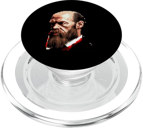 Fjodor Dostojewski 8 Bit PopSockets PopGrip für MagSafe Fjodor Dostojewski 8 Bit PopSockets PopGrip für MagSafe von Fyodor Dostoevsky Art Style Designs For Historians