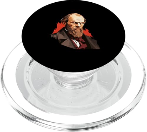 Fjodor Dostojewski Anime PopSockets PopGrip für MagSafe Fjodor Dostojewski Anime PopSockets PopGrip für MagSafe von Fyodor Dostoevsky Art Style Designs For Historians
