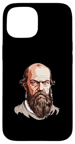 Fjodor Dostojewski Comic Hülle für iPhone 15 Fjodor Dostojewski Comic Hülle für iPhone 15 von Fyodor Dostoevsky Art Style Designs For Historians