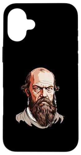 Fjodor Dostojewski Comic Hülle für iPhone 16 Plus Fjodor Dostojewski Comic Hülle für iPhone 16 Plus von Fyodor Dostoevsky Art Style Designs For Historians