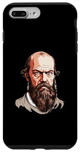 Fjodor Dostojewski Comic Hülle für iPhone 7 Plus/8 Plus Fjodor Dostojewski Comic Hülle für iPhone 7 Plus/8 Plus von Fyodor Dostoevsky Art Style Designs For Historians