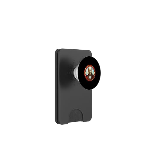 Fjodor Dostojewski Glasmalerei PopSockets PopWallet für MagSafe Fjodor Dostojewski Glasmalerei PopSockets PopWallet für MagSafe von Fyodor Dostoevsky Art Style Designs For Historians