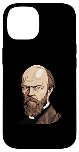 Fjodor-Dostojewski-Karikatur Hülle für iPhone 14 Fjodor-Dostojewski-Karikatur Hülle für iPhone 14 von Fyodor Dostoevsky Art Style Designs For Historians
