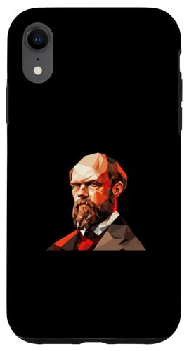 Fjodor Dostojewski Low Poly Art Hülle für iPhone XR von Fyodor Dostoevsky Art Style Designs For Historians
