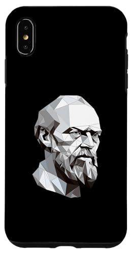 Fjodor Dostojewski Origami Hülle für iPhone XS Max von Fyodor Dostoevsky Art Style Designs For Historians