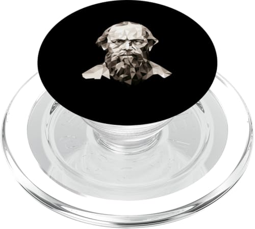 Fjodor Dostojewski Origami PopSockets PopGrip für MagSafe Fjodor Dostojewski Origami PopSockets PopGrip für MagSafe von Fyodor Dostoevsky Art Style Designs For Historians