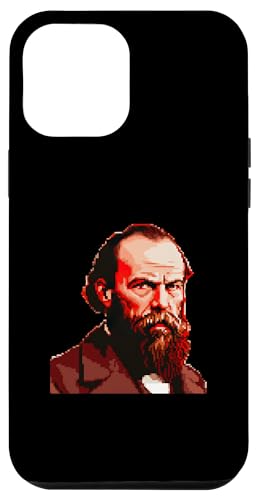 Fjodor Dostojewski Pixelkunst Hülle für iPhone 12 Pro Max von Fyodor Dostoevsky Art Style Designs For Historians