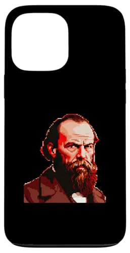 Fjodor Dostojewski Pixelkunst Hülle für iPhone 13 Pro Max von Fyodor Dostoevsky Art Style Designs For Historians