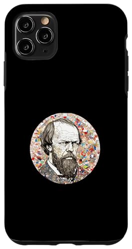 Fjodor Dostojewski Psychedelisch Hülle für iPhone 11 Pro Max von Fyodor Dostoevsky Art Style Designs For Historians
