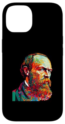 Fjodor Dostojewski Psychedelisch Hülle für iPhone 14 von Fyodor Dostoevsky Art Style Designs For Historians
