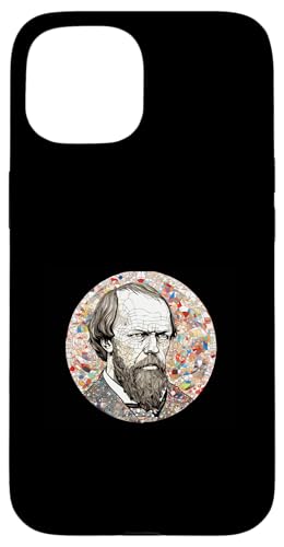 Fjodor Dostojewski Psychedelisch Hülle für iPhone 15 von Fyodor Dostoevsky Art Style Designs For Historians