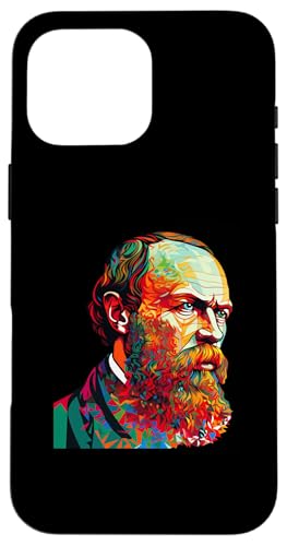 Fjodor Dostojewski Psychedelisch Hülle für iPhone 16 Pro Max Fjodor Dostojewski Psychedelisch Hülle für iPhone 16 Pro Max von Fyodor Dostoevsky Art Style Designs For Historians