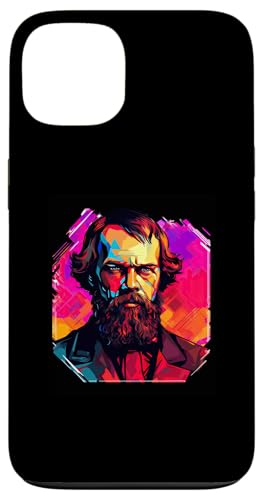 Fjodor Dostojewski Synthwave Hülle für iPhone 13 von Fyodor Dostoevsky Art Style Designs For Historians