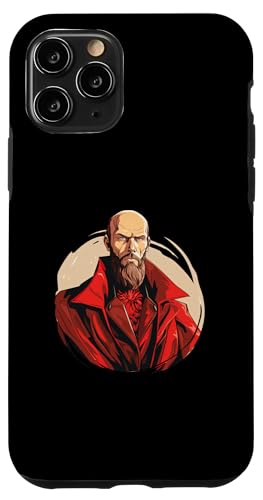 Fjodor Dostojewski als Superheld Hülle für iPhone 11 Pro von Fyodor Dostoevsky Art Style Designs For Historians