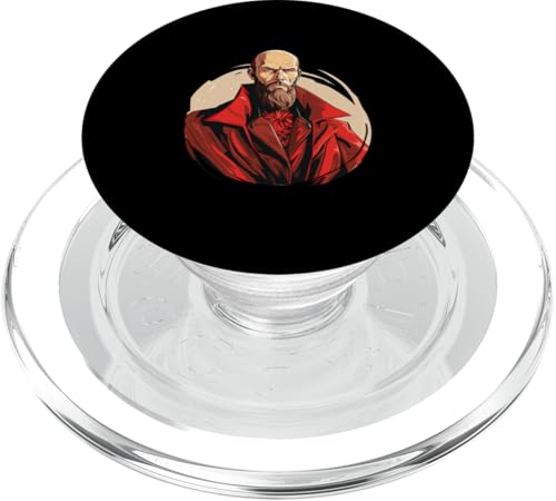 Fjodor Dostojewski als Superheld PopSockets PopGrip für MagSafe Fjodor Dostojewski als Superheld PopSockets PopGrip für MagSafe von Fyodor Dostoevsky Art Style Designs For Historians