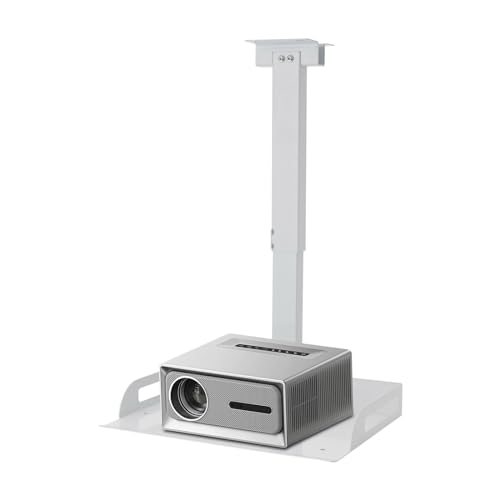Fyssnn Universal-Deckenhalterung für Beamer Projektor-Halterung 34-56 cm Höhenverstellbar 14 kg Tragfähigkeit Geeignet für den Einsatz in Wohnzimmern Besprechungsräumen Klassenzimmern usw (Weiß) Fyssnn Universal-Deckenhalterung für Beamer Projektor-Halterung 34-56 cm Höhenverstellbar 14 kg Tragfähigkeit Geeignet für den Einsatz in Wohnzimmern Besprechungsräumen Klassenzimmern usw (Weiß) von Fyssnn