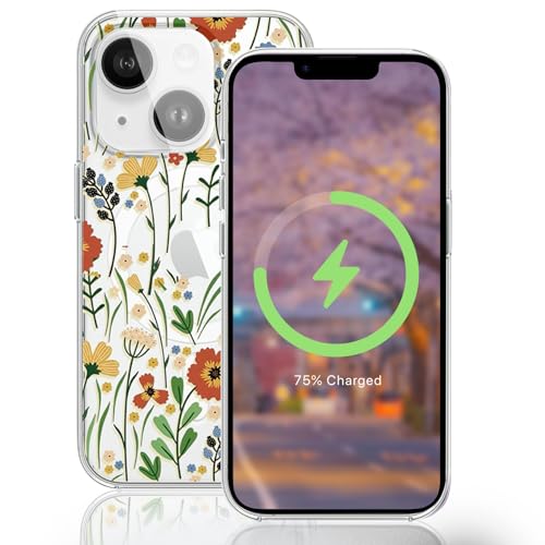 Fzrdohu Kompatibel Mit iPhone 14 Hülle Blumen, Blumendesign, Stoßfestes TPU-Silikon, Weiche Handyhülle i Phone 14 Mädchen, Transparent, Schlank, Elegant, Schönes Muster i14 Hülle Mädchen Fzrdohu Kompatibel Mit iPhone 14 Hülle Blumen, Blumendesign, Stoßfestes TPU-Silikon, Weiche Handyhülle i Phone 14 Mädchen, Transparent, Schlank, Elegant, Schönes Muster i14 Hülle Mädchen von Fzrdohu