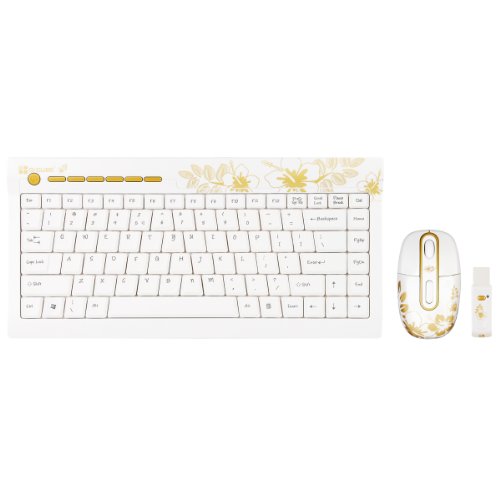 G-Cube GRKSA-610SR Mini Tastatur und Maus schnurloses Aloha Golden Sunrise von G-Cube