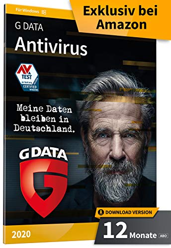 G DATA Antivirus 2020 | 1 Windows PC - 1 Jahr | Download - Jährliches Abo | Made in Germany von G DATA