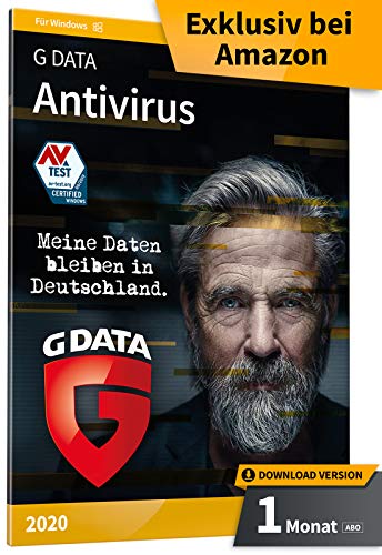 G DATA Antivirus 2020 | 1 Windows PC - 1 Monat | Download - Monatliches Abo | Made in Germany von G DATA