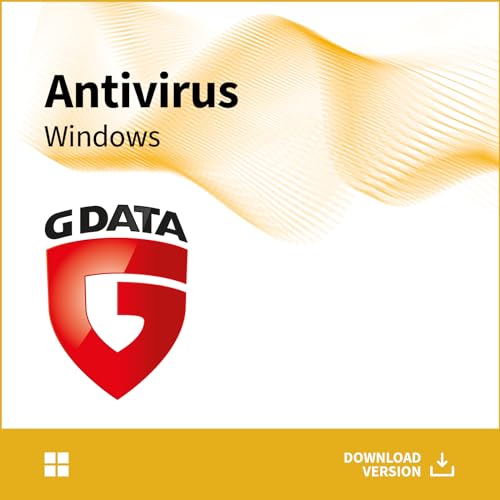 G DATA Antivirus 2024 | 5 PC | 1 Jahr | für Windows | zukünftige Updates inklusive | Made in Germany | Aktivierungscode per Email von G DATA