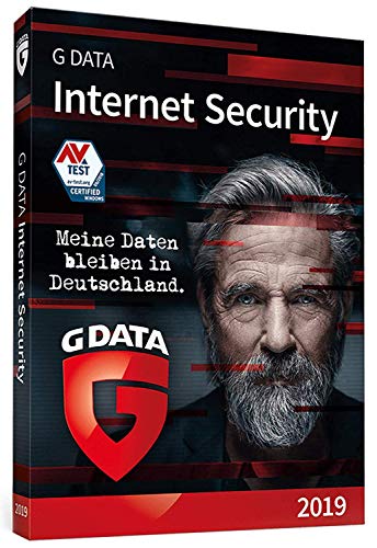 G DATA Internet Security 2019 | Antivirus | 3 PCs Standard - 1 Jahr | Windows | Trust in German Sicherheit | Aktivierungscode in Standardverpackung + DVD von G DATA