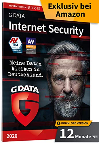 G DATA Internet Security 2020 | 15 PC - 1 Jahr | Download - Jährliches Abo | Windows, Mac, Android, iOS | Made in Germany von G DATA