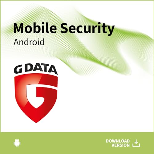 G DATA Mobile Security 2024 | 1 Gerät | 1 Jahr | Virenscanner für Android Tablet/Smartphone | zukünftige Updates inklusive | Made in Germany | Aktivierungscode per Email von G DATA