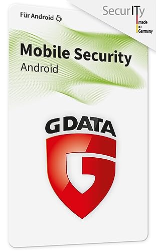 G DATA Mobile Security 2024 | 3 Geräte | 1 Jahr | Virenscanner für Android Tablet/Smartphone | zukünftige Updates inklusive | Made in Germany | Aktivierungskarte per Post von G DATA
