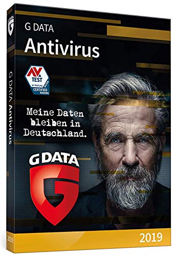 G Data Software AG Antivirus 2019 | 3 PCs Standard - 1 Jahr | Windows |Trust in German Sicherheit | Aktivierungscode in Standardverpackung + DVD von G DATA