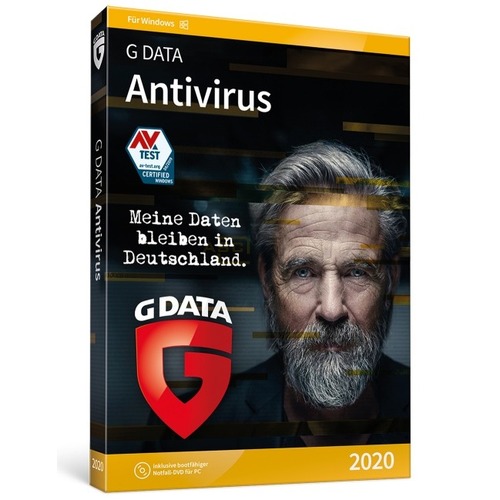 AntiVirus Vollversion MiniBox inkl. Update 2021*  3 PC 1 Jahr ( 2020 ) von G Data
