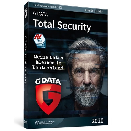 Total Security Vollversion MiniBox   1 Gerät 1 Jahr ( 2020 ) von G Data