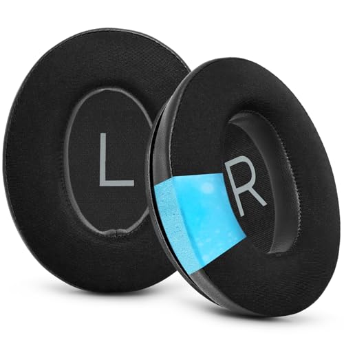Ersatz-Ohrpolster für Bose QuietComfort 45, Kühlgel-Ohrpolster mit Memory-Schaum für Bose QC45 & QC SE kabellose Kopfhörer, Schwarz Ersatz-Ohrpolster für Bose QuietComfort 45, Kühlgel-Ohrpolster mit Memory-Schaum für Bose QC45 & QC SE kabellose Kopfhörer, Schwarz von G GVOEARS