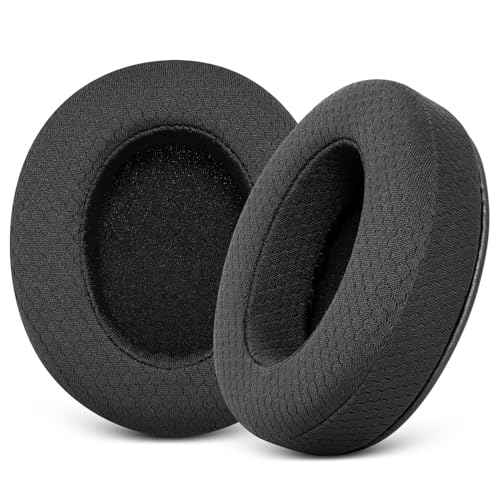 Ersatz-Ohrpolster für Sony MDR 7506 – GVOEARS Ohrpolster aus Netzstoff für MDR V6 V7 MDR-CD900ST Kopfhörer mit Memory-Schaum (schwarz) von G GVOEARS