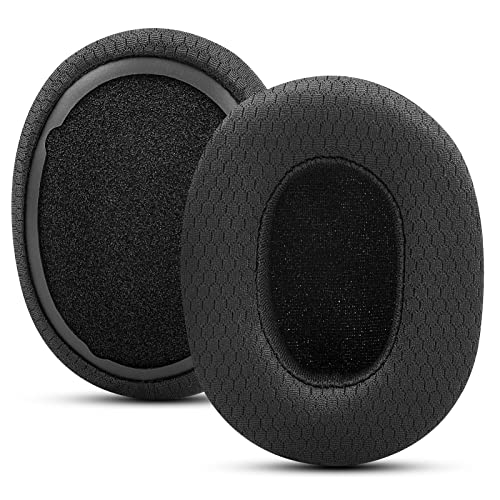 Gvoears Ersatz-Ohrpolster für Skullcandy Crusher Wireless, Crusher ANC/EVO, Hesh ANC/EVO, Hesh 3, auch passend für Skull Candy Venue Wireless ANC Kopfhörer, Netzgewebe, Schwarz Gvoears Ersatz-Ohrpolster für Skullcandy Crusher Wireless, Crusher ANC/EVO, Hesh ANC/EVO, Hesh 3, auch passend für Skull Candy Venue Wireless ANC Kopfhörer, Netzgewebe, Schwarz von G GVOEARS