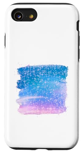 Aquarell-Pinselstriche Hülle für iPhone SE (2020) / 7 / 8 von G Hall Marketing