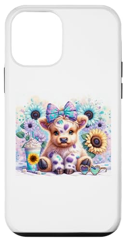 Baby Higland Kuh mit Sonnenblumen Hülle für iPhone 12 mini Baby Higland Kuh mit Sonnenblumen Hülle für iPhone 12 mini von G Hall Marketing