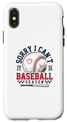 Baseball-Saison Hülle für iPhone X/XS Baseball-Saison Hülle für iPhone X/XS von G Hall Marketing