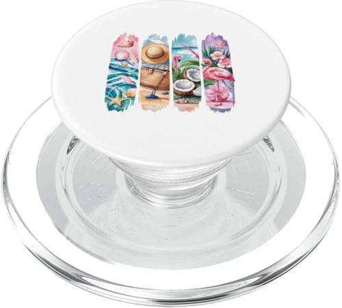 Brushstroke Beach Vibes PopSockets PopGrip für MagSafe Brushstroke Beach Vibes PopSockets PopGrip für MagSafe von G Hall Marketing